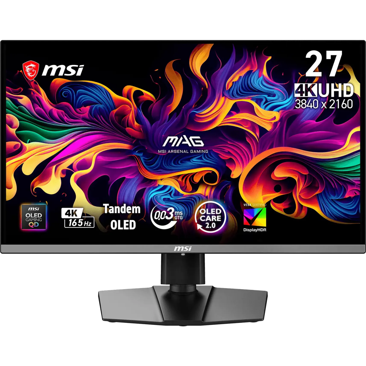 Монитор MSI 27" MAG 272UP QD-OLED E16 - 9S6-3CD79A-096