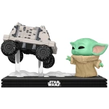 Фигурка Funko POP! Moment Bobble Star Wars M & G Grogu with Polar Mouse Droid (90813)