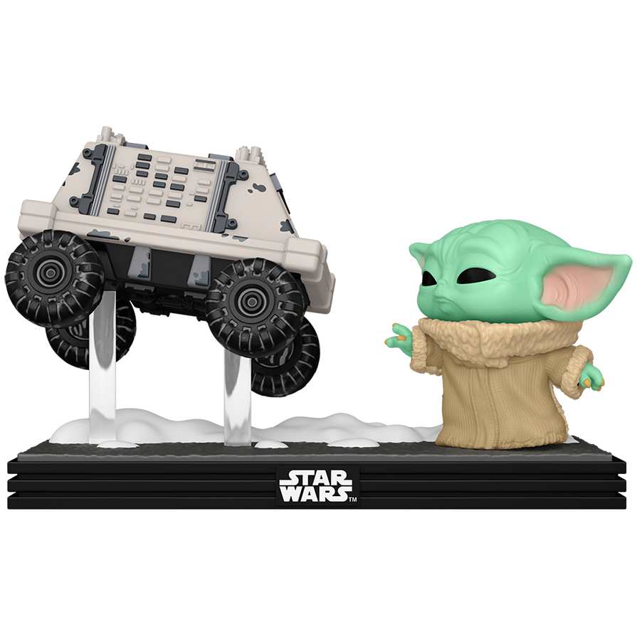 Фигурка Funko POP! Moment Bobble Star Wars M & G Grogu with Polar Mouse Droid - 90813