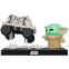 Фигурка Funko POP! Moment Bobble Star Wars M & G Grogu with Polar Mouse Droid - 90813