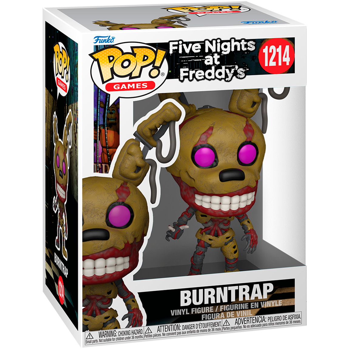 Фигурка Funko POP! Games FNAF Burntrap - 90844 - фото 2