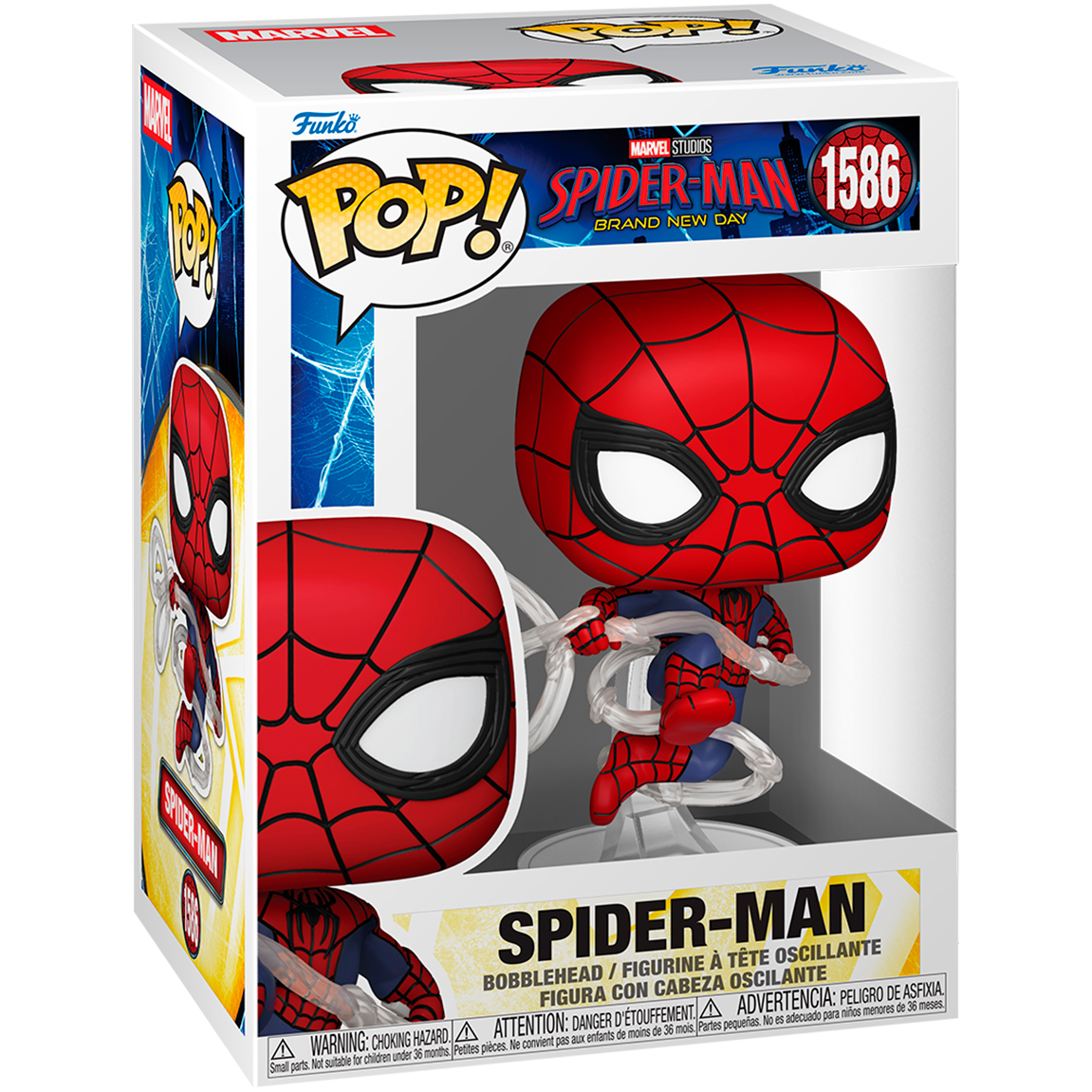 Фигурка Funko POP! Marvel Bobble Spider-Man Brand New Day Spider-Man (83963) - фото 2
