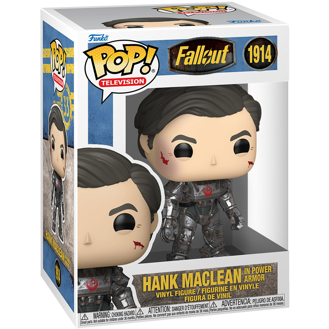 Фигурка Funko POP! TV Fallout S2 Hank Maclean in Power Armor - 90706 - фото 2