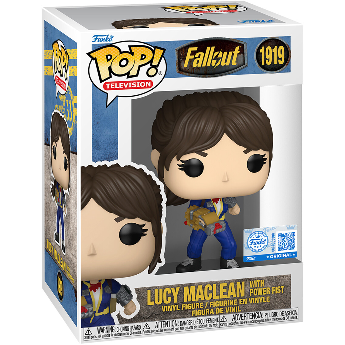 Фигурка Funko POP! TV Fallout S2 Lucy Maclean with Power Fist - 91960 - фото 2