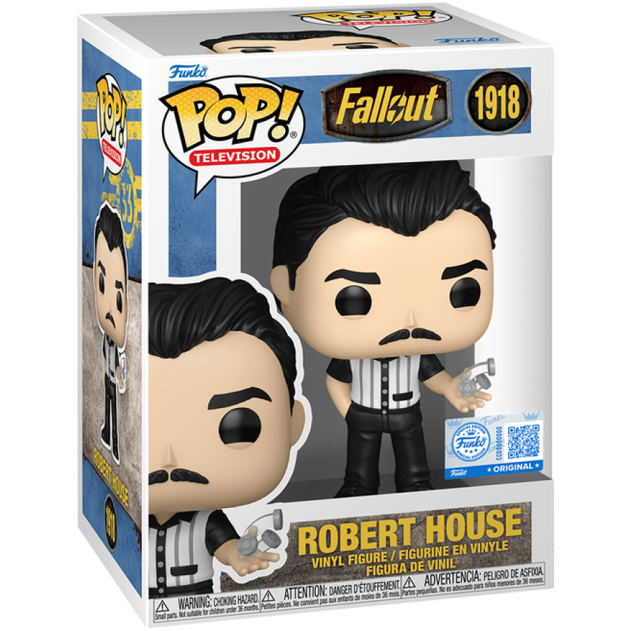 Фигурка Funko POP! TV Fallout S2 Robert House - 91844 - фото 2