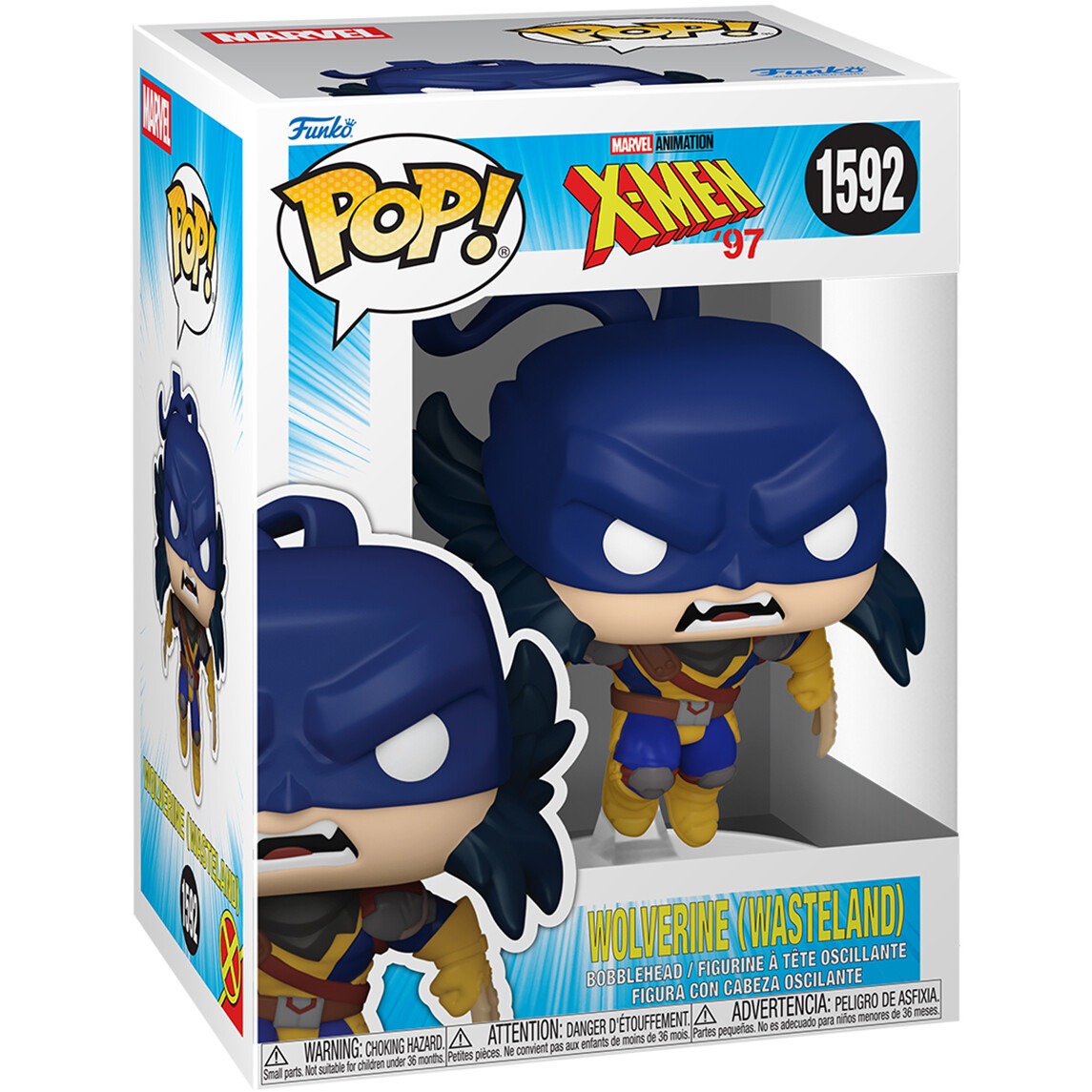 Фигурка Funko POP! Bobble Marvel X-Men '97 Wolverine (Wasteland) - 90790 - фото 2
