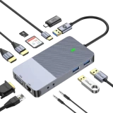 Док-станция KS-IS DisplayLink 11-in-1 (KS-868)