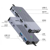 Док-станция KS-IS DisplayLink 11-in-1 (KS-868)