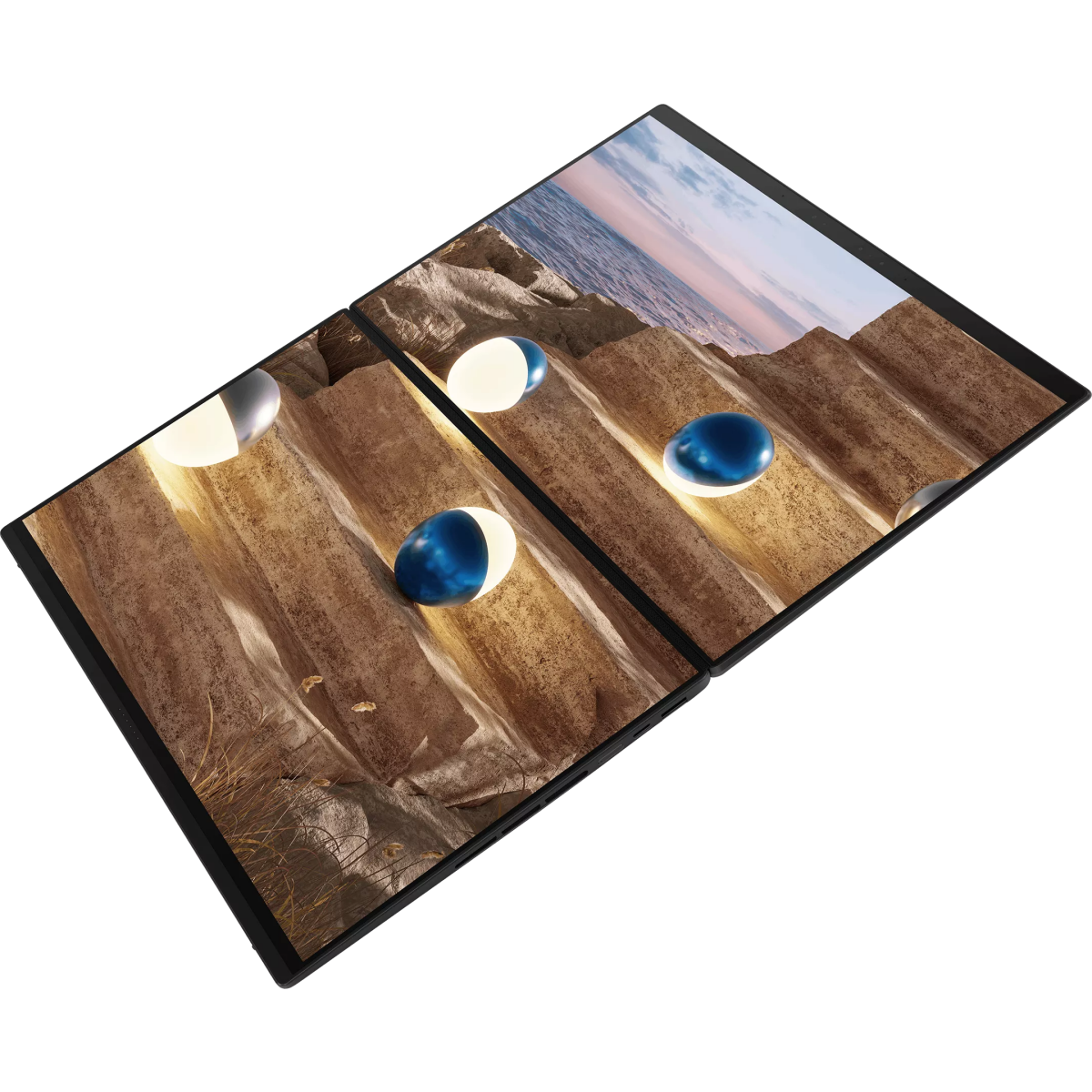 Ноутбук ASUS UX8407AA Zenbook DUO Moher Gray (SN197X) - UX8407AA-SN197X - фото 6