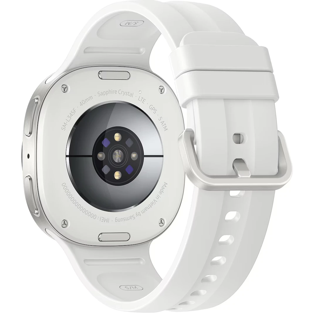 Умные часы Samsung Galaxy Watch9 LTE 40mm Sport Band White Gold - SM-L345FZEACAU - фото 4
