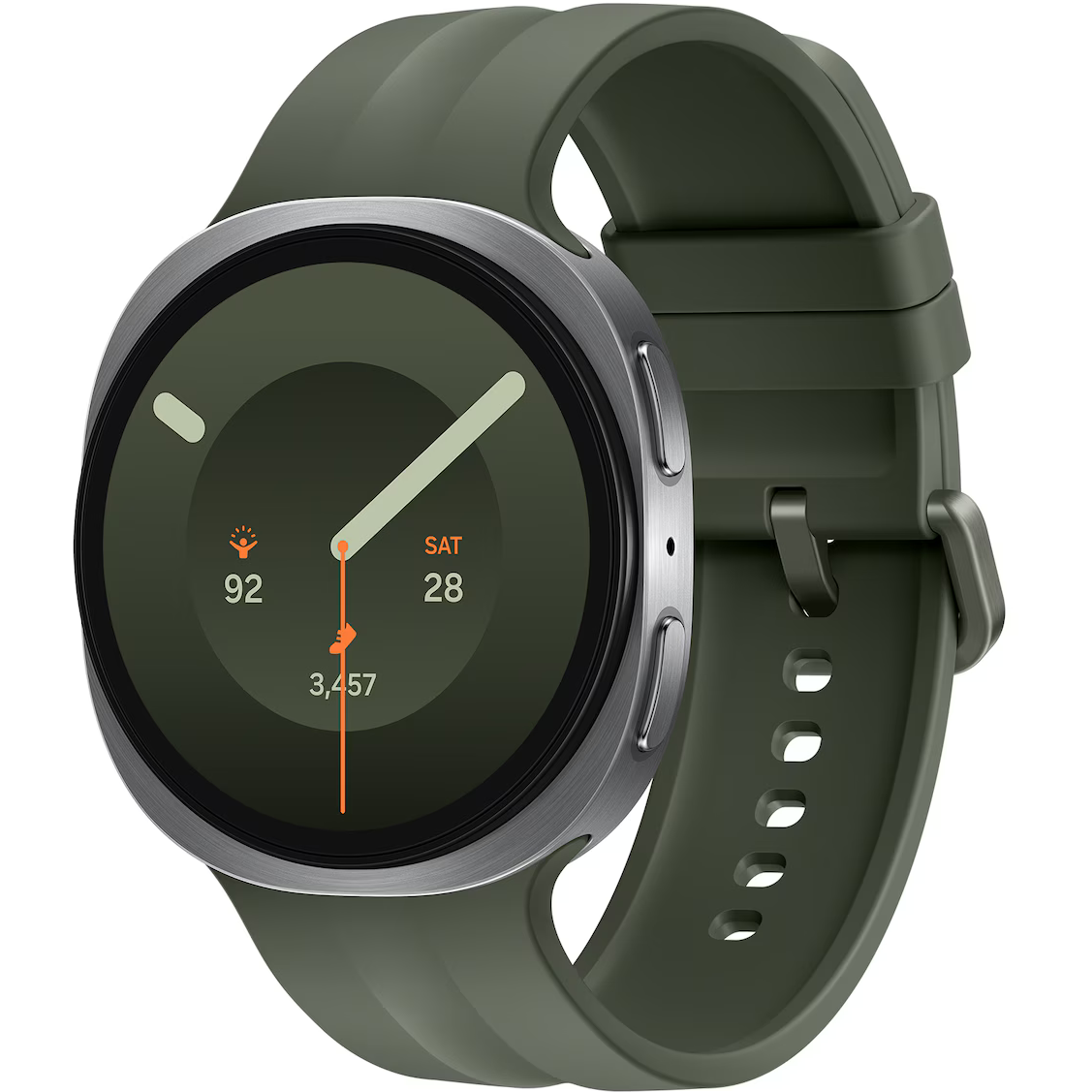 Умные часы Samsung Galaxy Watch9 LTE 44mm Sport Band Grey/Green - SM-L355FZSACAU