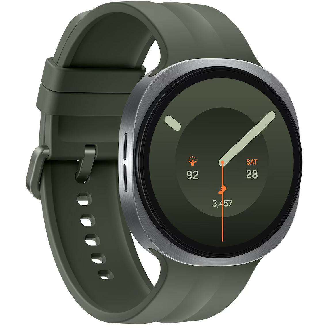 Умные часы Samsung Galaxy Watch9 LTE 44mm Sport Band Grey/Green - SM-L355FZSACAU - фото 3