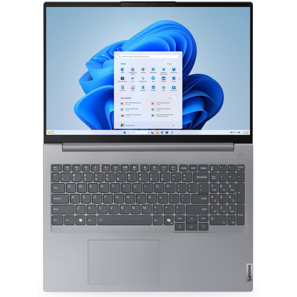 Ноутбук Lenovo ThinkBook 16 G7 AHP (21MU0006CD-Win11H) - фото 2