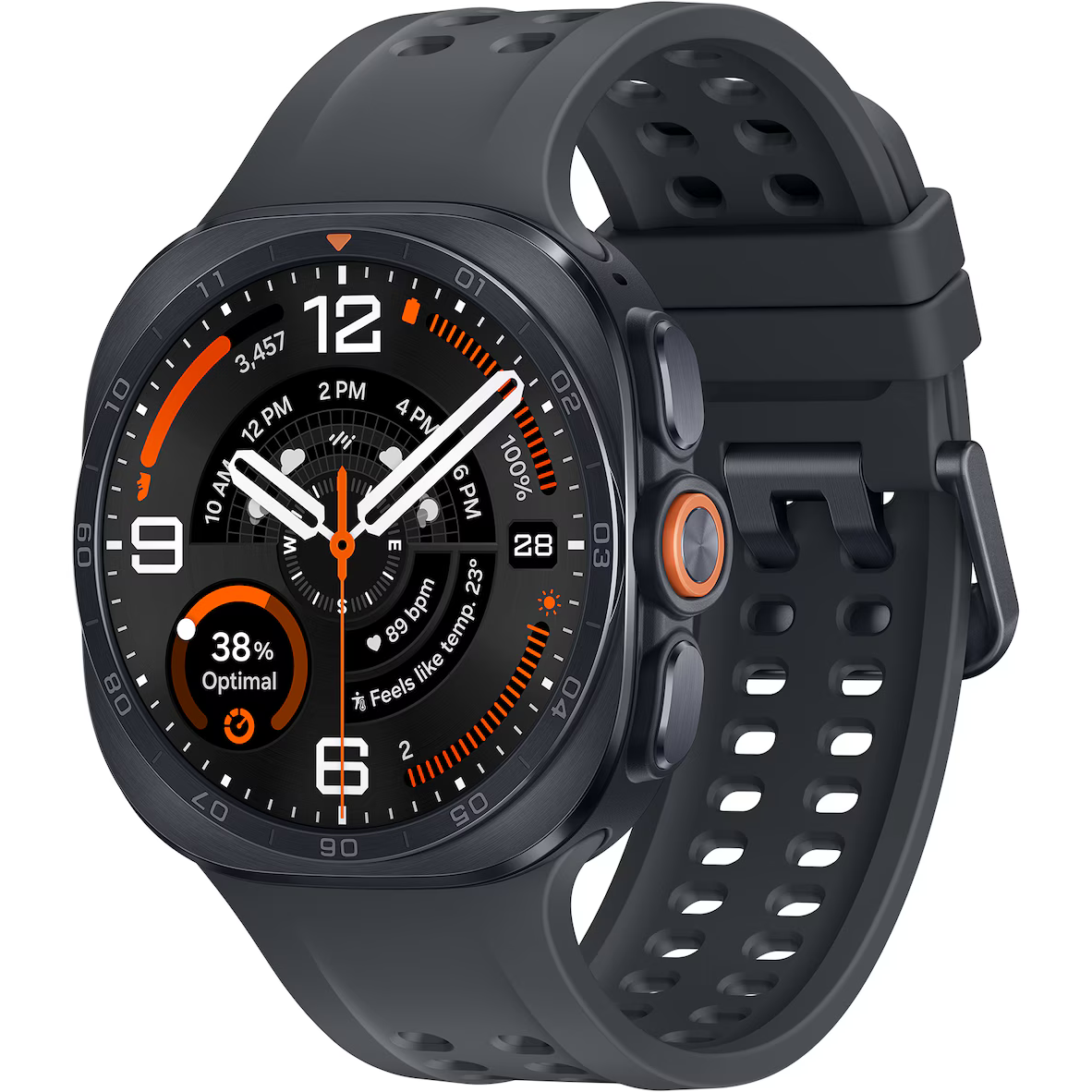 Умные часы Samsung Galaxy Watch Ultra2 LTE Marine Band Titanium Black - SM-L715FZKACAU
