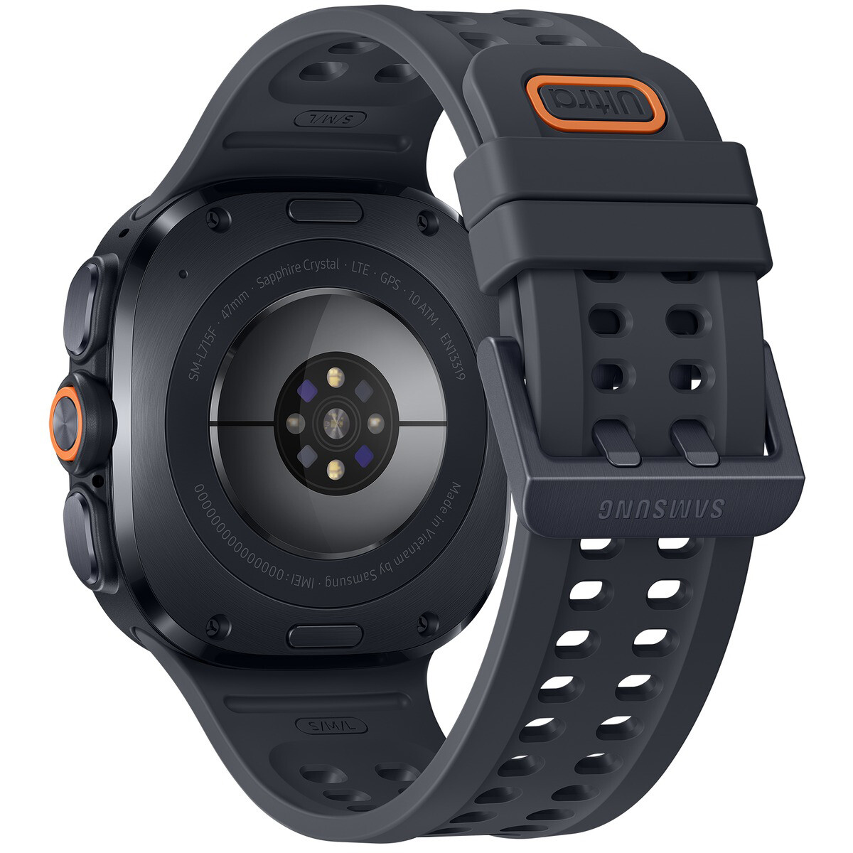 Умные часы Samsung Galaxy Watch Ultra2 LTE Marine Band Titanium Black - SM-L715FZKACAU - фото 4