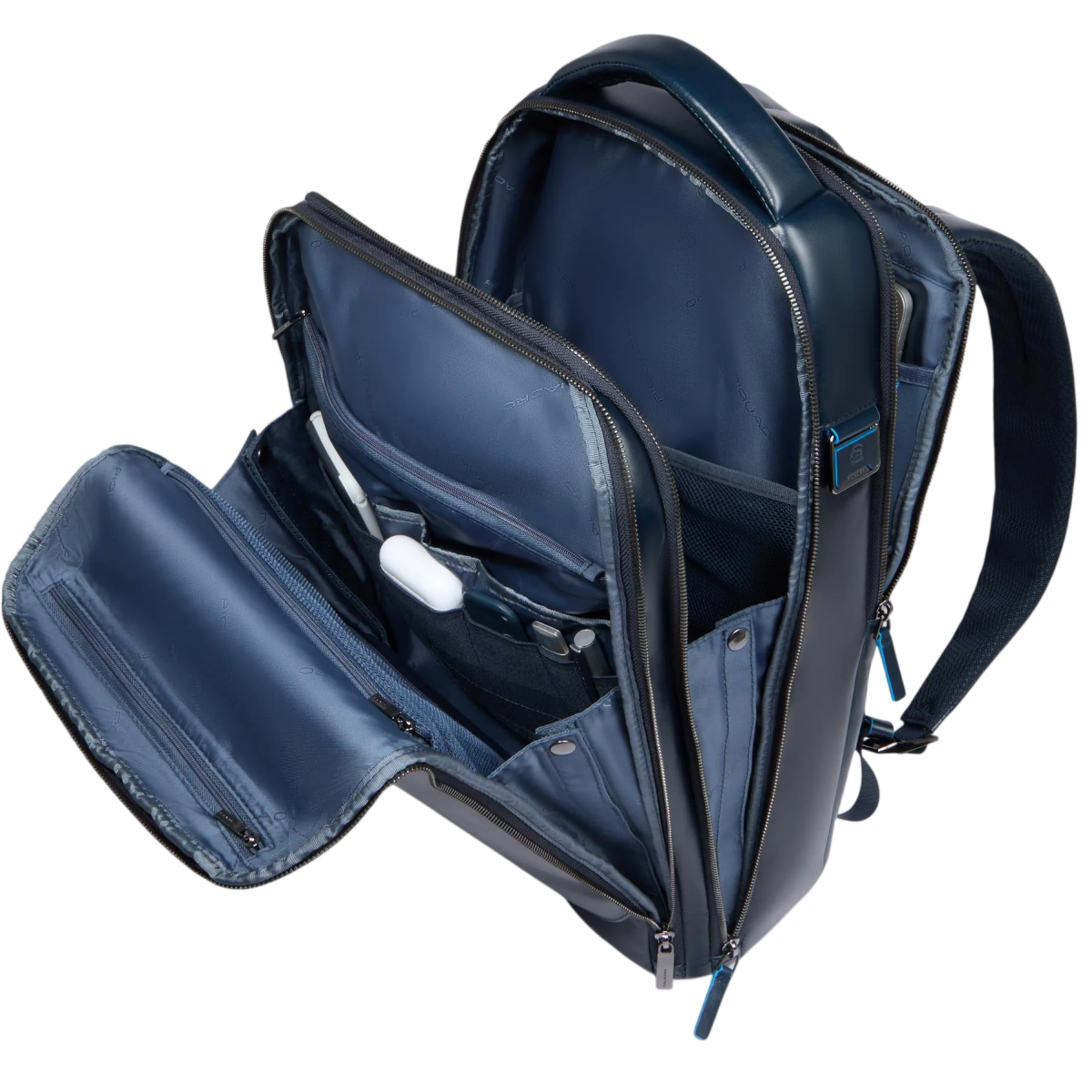 Рюкзак для ноутбука Piquadro Travel Laptop Backpack 15.6" Blue (CA6817B2/BLU2) - фото 3