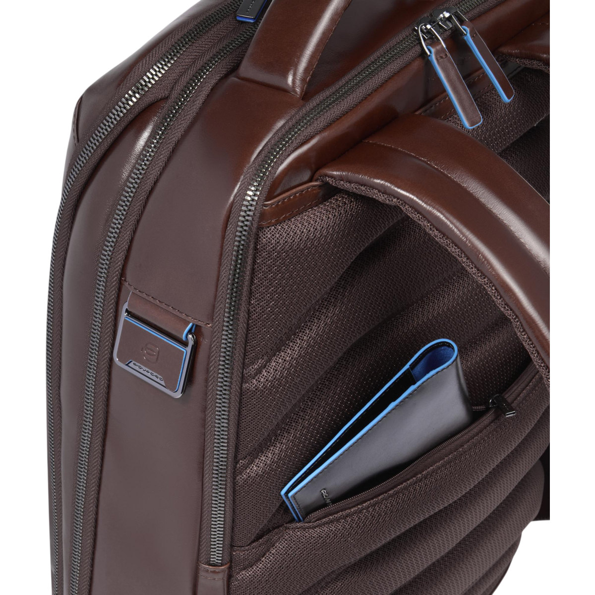 Рюкзак для ноутбука Piquadro Travel Laptop Backpack 15.6" Brown (CA6817B2/MO) - фото 6