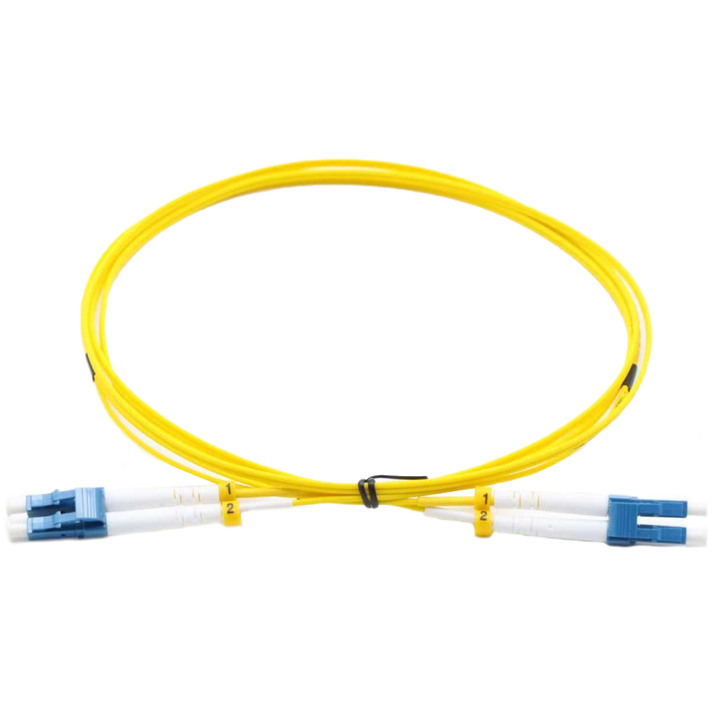 Патч-корд Filum FL-FOD-2.0-LC/U-LC/U-SM-2.0-LSZH-YL, 2м