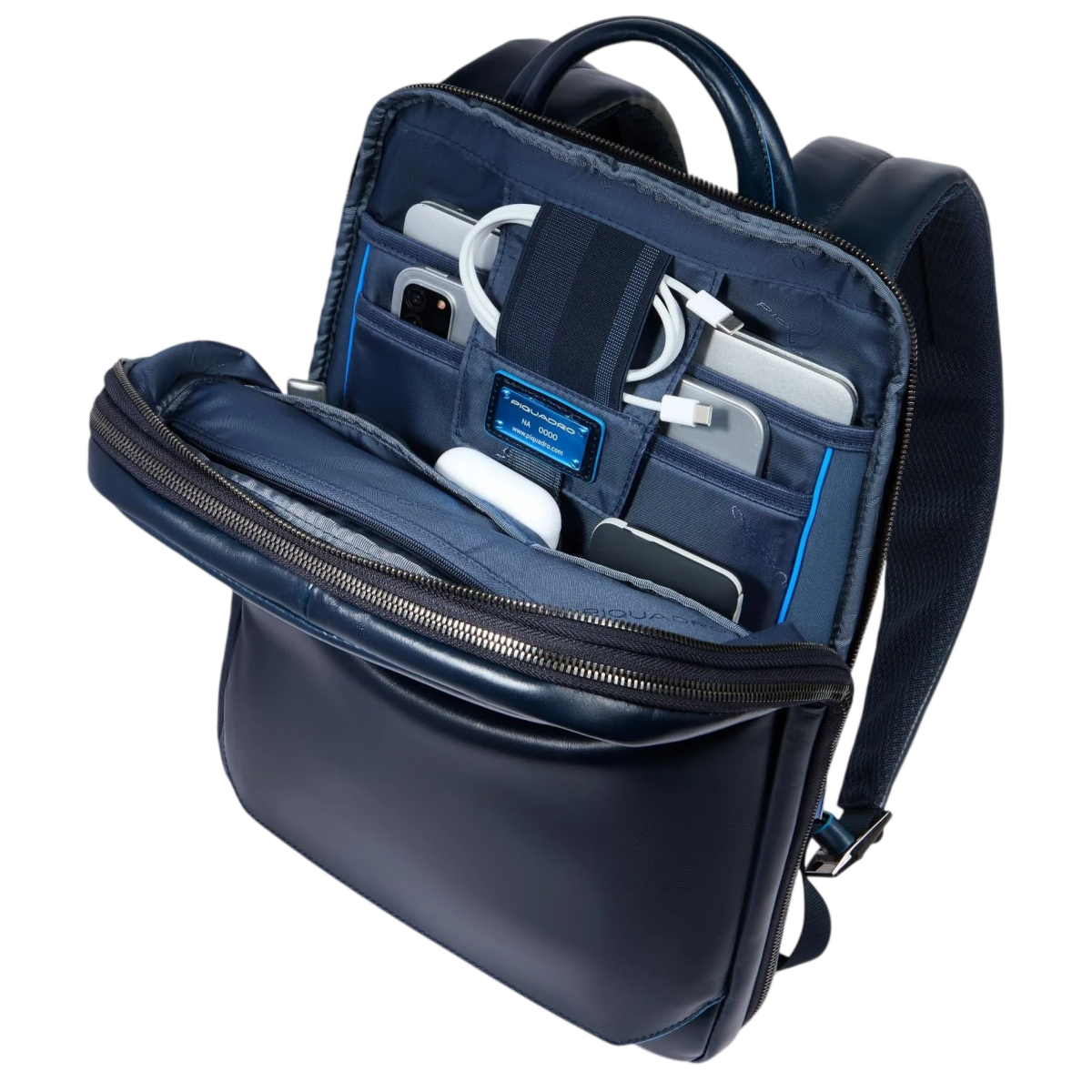Рюкзак для ноутбука Piquadro Computer Backpack 14" Night Blue (CA6311B2/BLU2) - фото 3