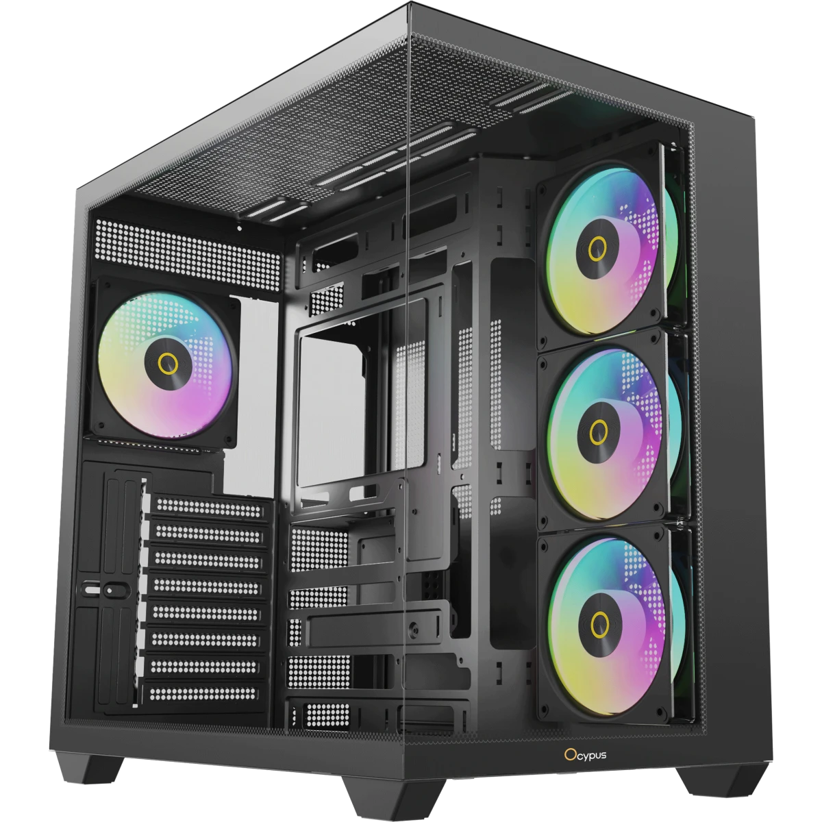 Корпус Ocypus Gamma C74 BK ARGB - Gamma-C74-BKD400XX-GL