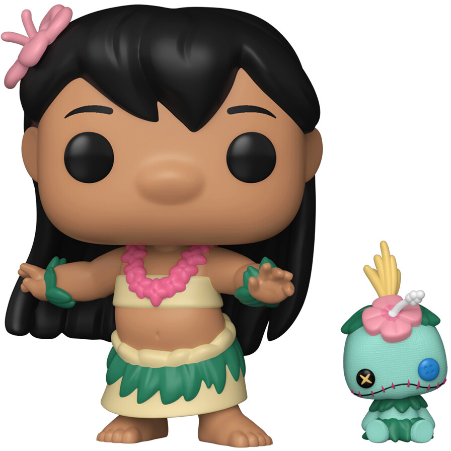Фигурка Funko POP! Disney Lilo & Stitch S4 Hula Lilo with Scrump - 90342