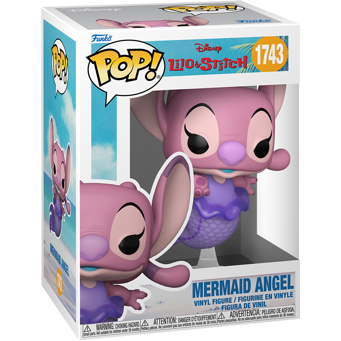 Фигурка Funko POP! Disney Lilo & Stitch S4 Mermaid Angel - 90344 - фото 2