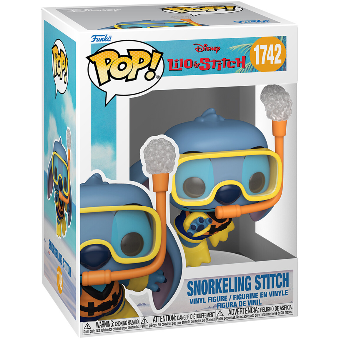 Фигурка Funko POP! Disney Lilo & Stitch S4 Snorkeling Stitch - 90343 - фото 2