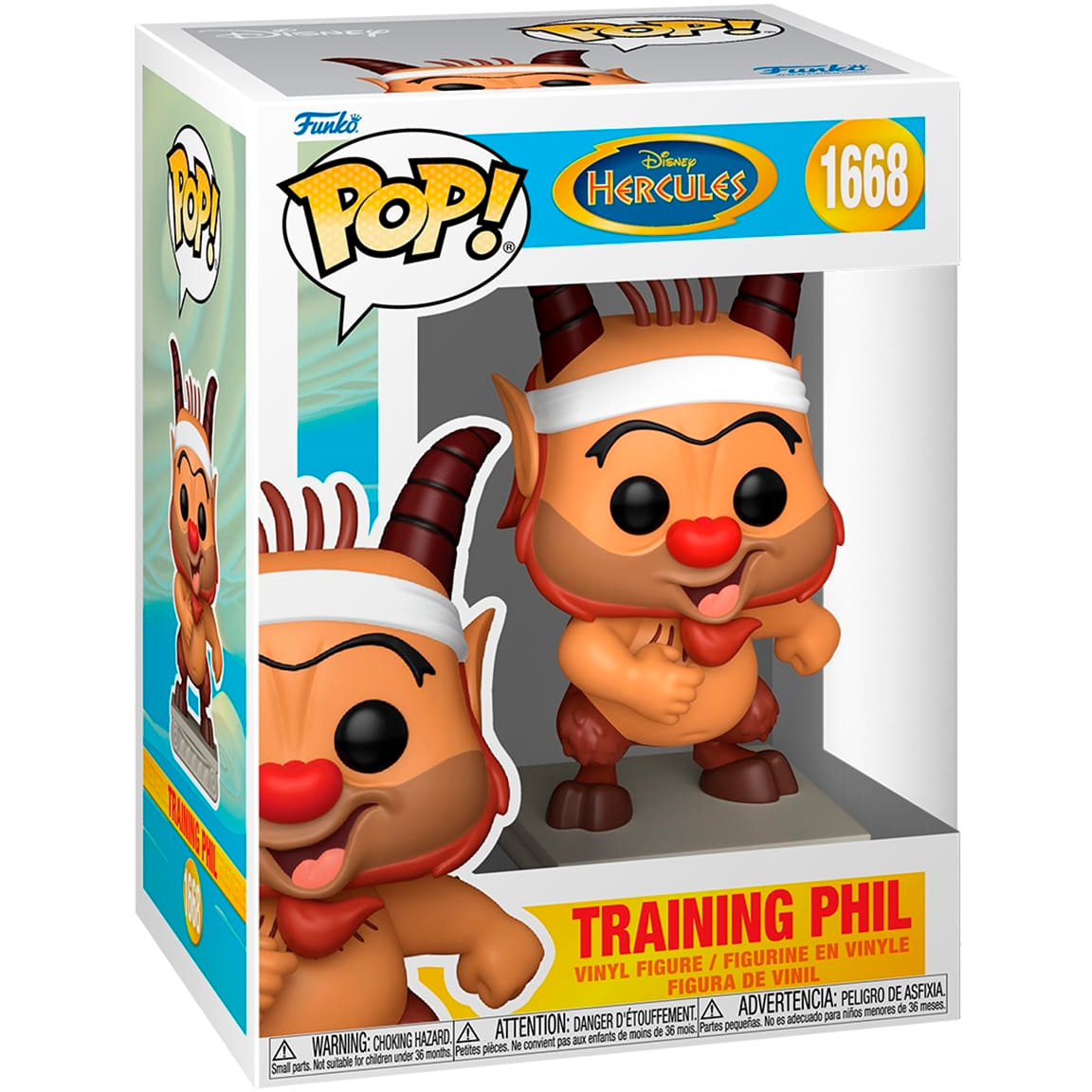 Фигурка Funko POP! Disney Hercules 25th Training Phil - 61540 - фото 2