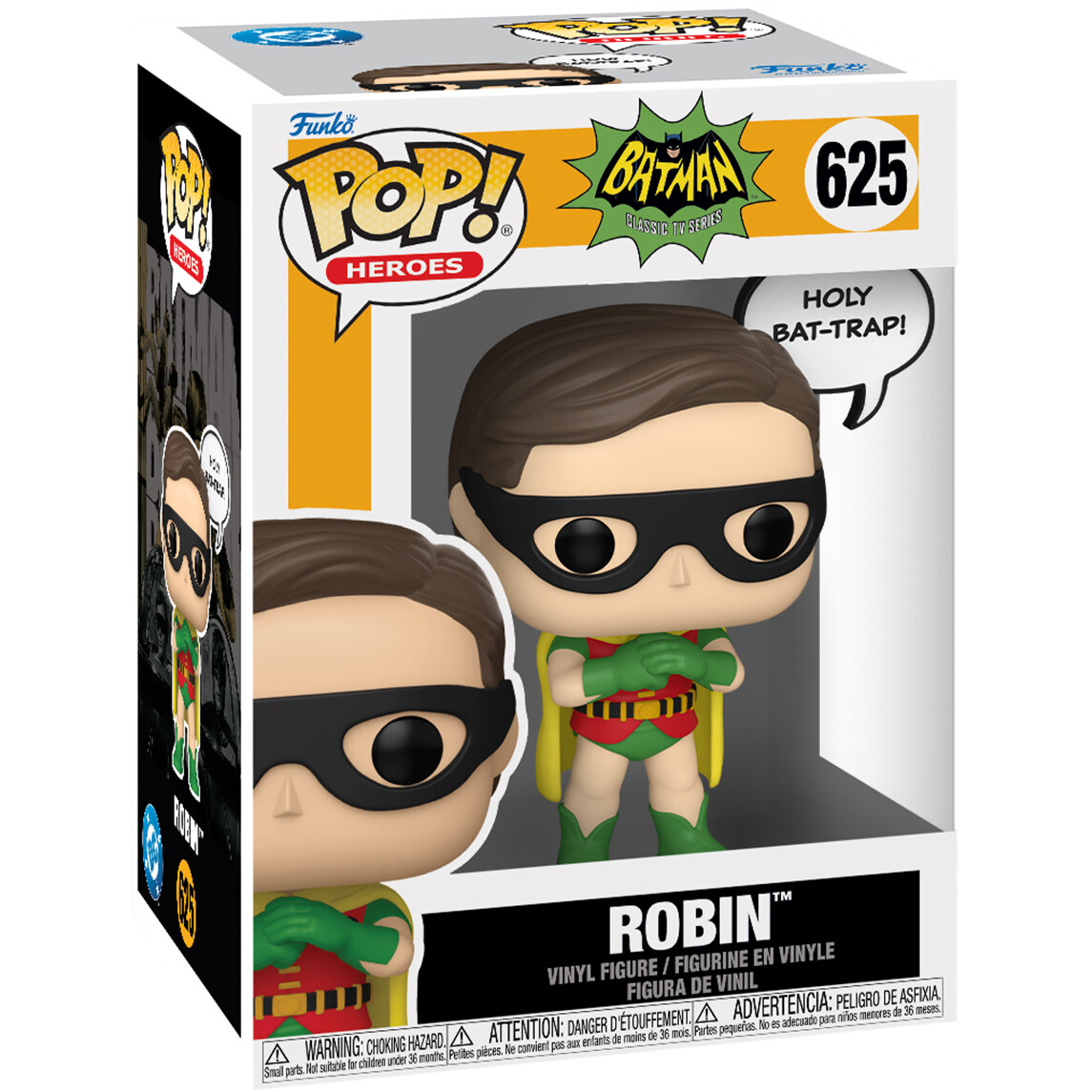 Фигурка Funko POP! Heroes Batman Classic TV Series 66 Robin Holy Bat-Trap! - 92470 - фото 2