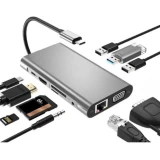 Док-станция KS-IS USB-C 10-in-1 (KS-701)