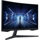 ..... Монитор Samsung 27" C27G55TQBI (0058), из ремонта, есть один битый пиксель (LC27G55TQBIXCI)