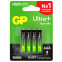 Батарейка GP 24A Ultra Plus G-tech Alkaline (AAA, 4 шт.) - 4891199238055