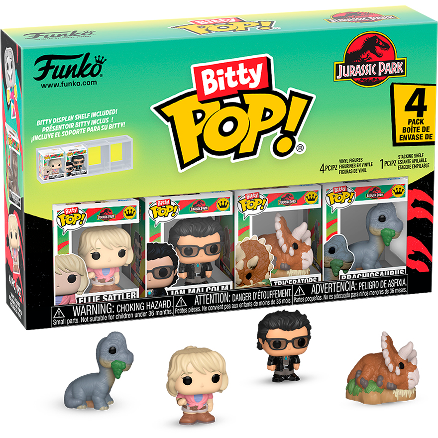 Фигурка Funko Bitty POP! Jurassic Park 4PK (92953)