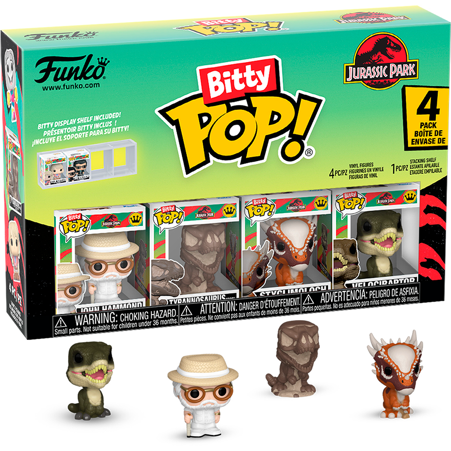 Фигурка Funko Bitty POP! Jurassic Park 4PK (92954)