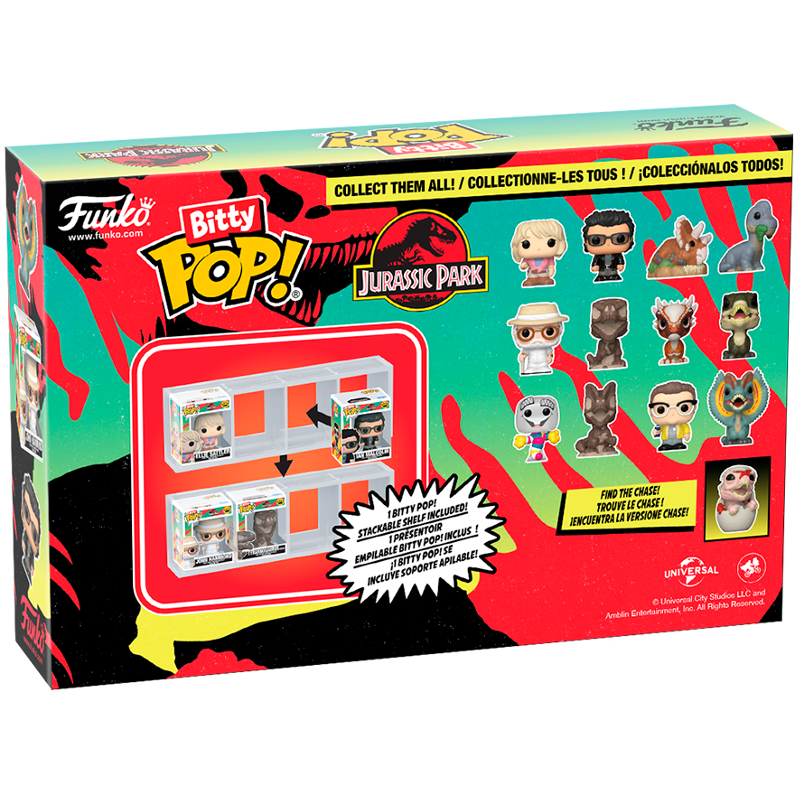 Фигурка Funko Bitty POP! Jurassic Park 4PK (92954) - фото 2