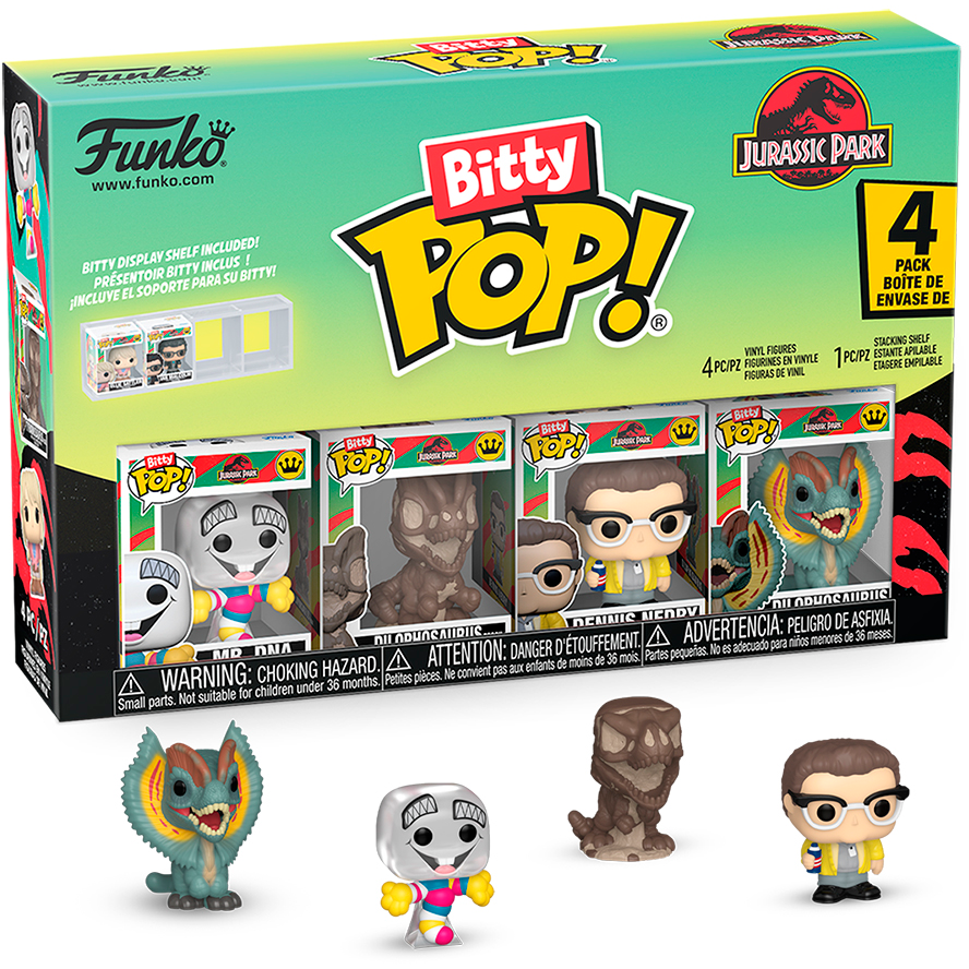 Фигурка Funko Bitty POP! Jurassic Park 4PK (92955)