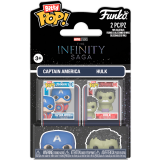 Фигурка Funko Bitty POP! Marvel Infinity Saga Captain America & Hulk (94214)