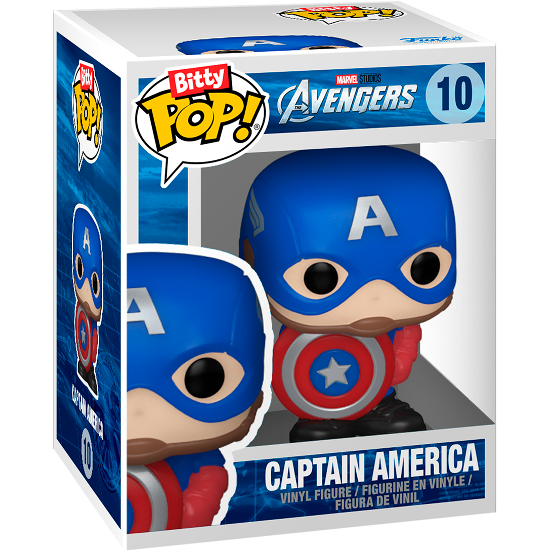 Фигурка Funko Bitty POP! Marvel Infinity Saga Captain America & Hulk (94214) - фото 2