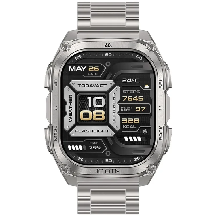Умные часы Kospet Tank M4 SE Silver - фото 2
