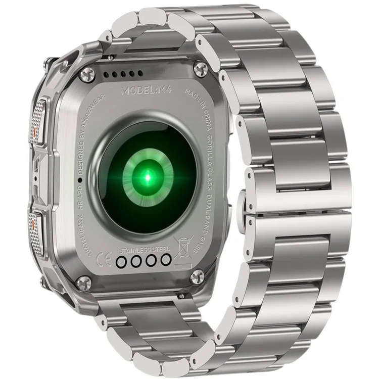 Умные часы Kospet Tank M4 SE Silver - фото 6