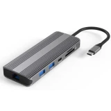 Док-станция KS-IS USB-C 10-in-1 (KS-713)