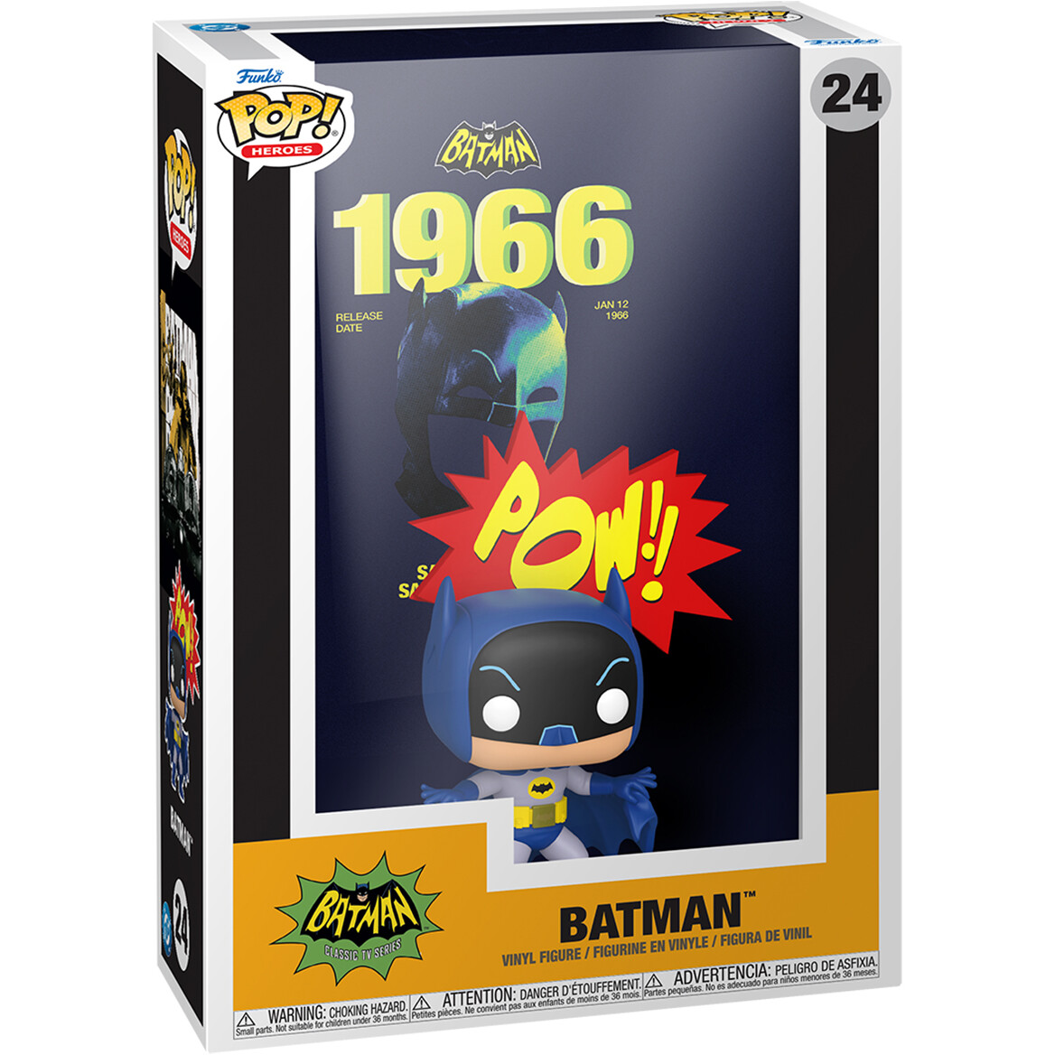 Фигурка Funko POP! VHS Covers Batman Classic TV Series 66 Batman - 92471 - фото 2