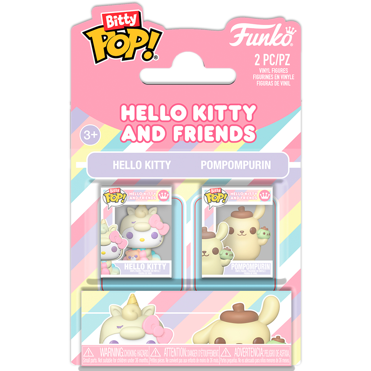 Фигурка Funko Bitty POP! Hello Kitty And Friends Hello Kitty & PomPom - 94212