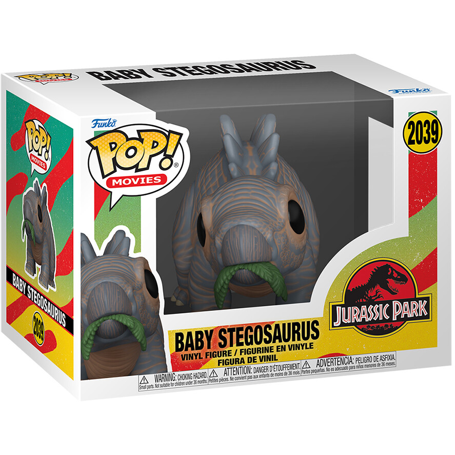 Фигурка Funko POP! Movies Jurassic Park S3 Baby Stegosaurus - 90389 - фото 2