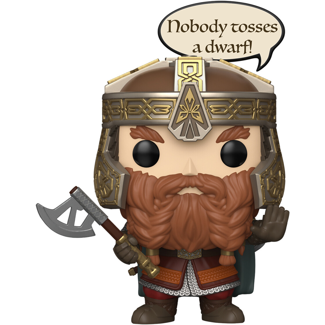 Фигурка Funko POP! Movies LOTR S11 Gimli Nobody Tosses A Dwarf! - 90464