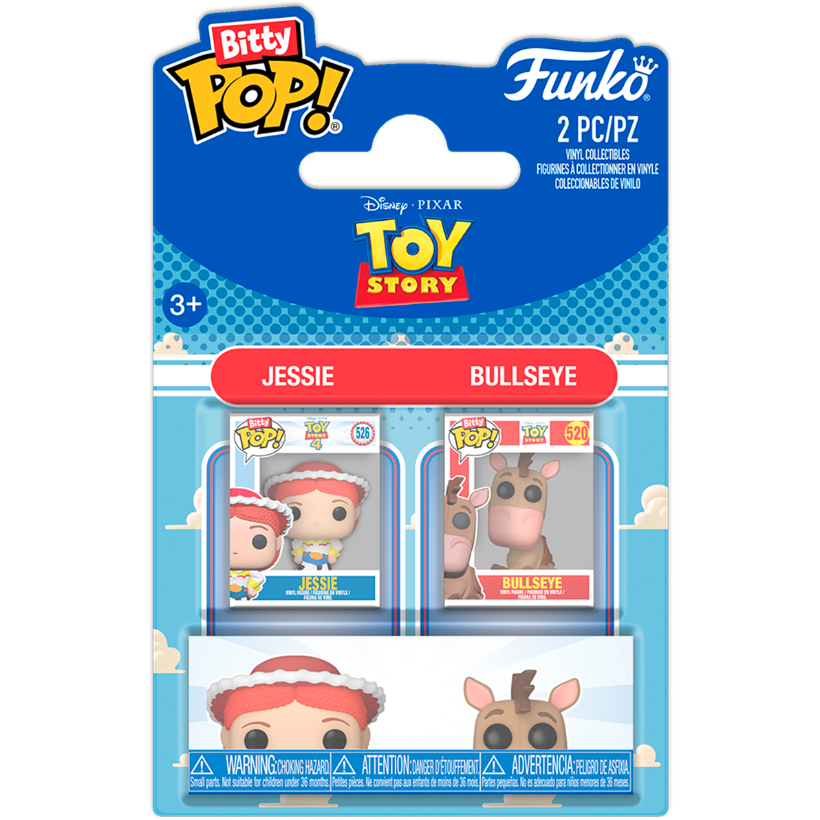 Фигурка Funko Bitty POP! Disney Toy Story Jessie & Bullseye - 94218