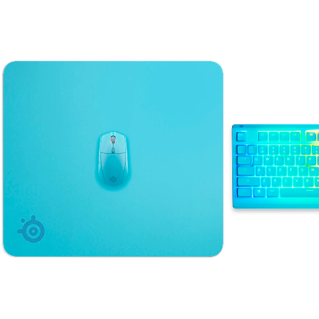 Коврик для мыши SteelSeries QcK Aqua Large (63462) - фото 3
