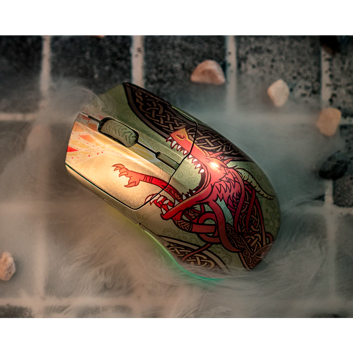 Мышь SteelSeries Wireless Gaming Mouse CS2 Dragon Lore Edition - M-00019 - фото 8
