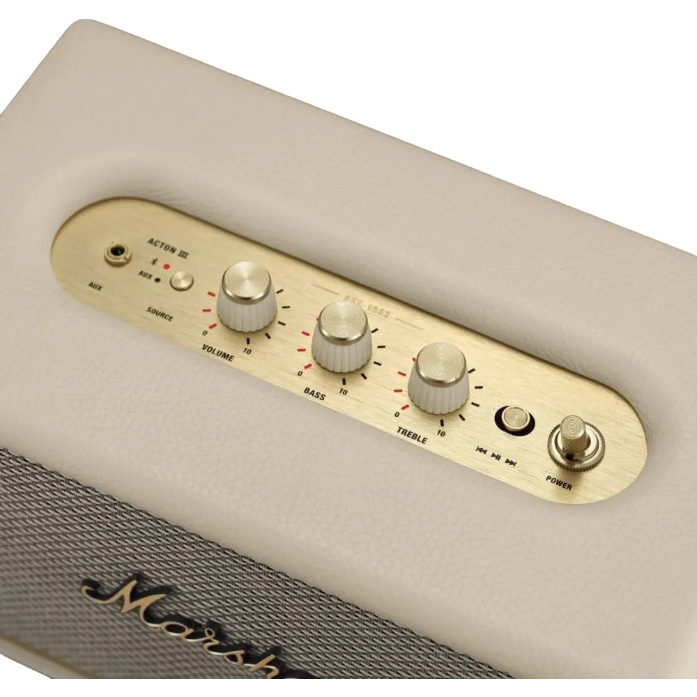 Портативная акустика Marshall Acton III Beige - 1006005 - фото 6