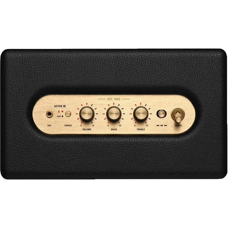 Портативная акустика Marshall Acton III Black - 1006004 - фото 4